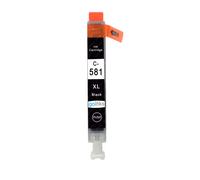 Cartouche noire compatible Go Inks CLI-581Bk - non OEM, 12ml, remplace Canon CLI-581Bk pour imprimantes PIXMA
