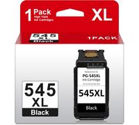 Cartouche PG 545 XL,PG-545XL Cartouche d'encre Remplacement pour Canon 545,545 XL Noir pour Canon Pixma TS3350 MG2550s TS3150 MG2450 MG2950 MG2555s iP2850 MX495 MG3050 MG2550 TR4550 TR4551