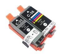 Cartouche PGI-35 CLI-36 Compatible avec Canon IP100