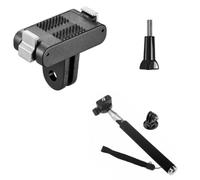 Cartouche pour DJI Base Adaptateur Magnétique Osmo Action Nano | Base de fixation magnétique 2 griffes pour assemblage accessoires caméra.(Selfie Stick Set)