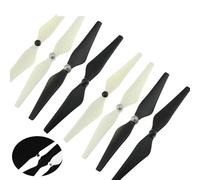 Cartouche pour DJI Hélices Auto-Verrouillage Phantom 2 3 | 2 paires pales 9450-1045 CW-CCW comme pièces rechange volantes.(2Pairs 9450 Black)