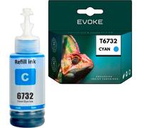 Cartouche pour Epson T6732 Cyan T6732C ️️ ECOTANK L800 L805 L810 L850 L1800 ️