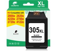 Cartouche Pour Hp 305 Xl Noir Envy 6032E 6020 6022E 6000 6420E 6020E 6430E 6432E 6400E 6432E 6432 6422 6458 6475 6455 6452 6030 6032 6455E 6452E 6450E 6400 305Xl Cartouche Encre Pour Hp 305