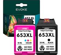 Cartouche pour HP 653 XL ️️ DESKJET INK ADVANTAGE 1275 2374 2375 2775 2776 6075 6475 ️ ️