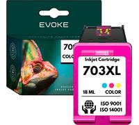 Cartouche pour HP 703 XL couleur ️️ D730 F735 K109a K209a K510a ️