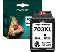 Cartouche pour HP 703 XL noir ️️ D730 F735 K109a K209a K510a ️