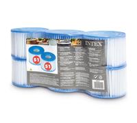 Cartouches PureSpas S1 - Intex - Lot de 6 - Intex - Charge filtrante