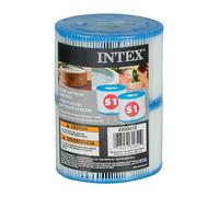 Lot de 2 cartouches pour Spa Intex S1