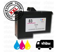 Cartouche Remanufacturée pour LEXMARK n° 83 couleur 15ml