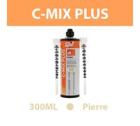 Cartouche résine de scellement Pierre 300ML C-MIX PLUS SPIT