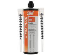 Spit Cartouche de scellement CMIXPLUS – résine polyester 380 ml Gris – à séchage rapide