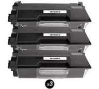 Cartouche TN-3480 compatible pour Brother DCP-L5500DN L5600DN L5650DN, HL-L5000D L5100DN, Noir lot de 3 Noir G