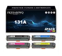 Cartouche Toner 131A pour HP M251n M251nw M276n M276nw Imprimantes | Haute Capacité CF210A CF211A CF212A CF213A Cartouches Toner Remplacement,4 Colors-1 Pack