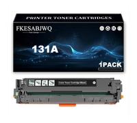Cartouche Toner 131A pour HP M251n M251nw M276n M276nw Imprimantes | Haute Capacité CF210A CF211A CF212A CF213A Cartouches Toner Remplacement,Black-1 Pack