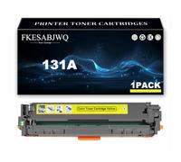 Cartouche Toner 131A pour HP M251n M251nw M276n M276nw Imprimantes | Haute Capacité CF210A CF211A CF212A CF213A Cartouches Toner Remplacement,Yellow-1 Pack