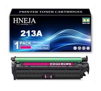 Cartouche Toner 213A, Compatible Cartouches Toner W2130A W2131A W2133A W2132A pour HP 5700dn 5800dn 6700dn 6701dn 6800dn 6801dn Imprimantes,Magenta-1 Pack