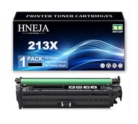 Cartouche Toner 213X, Compatible Cartouches Toner W2130X W2131X W2133X W2132X pour HP 5700dn 5800dn 6700dn 6701dn 6800dn 6801dn Imprimantes,Black-1 Pack