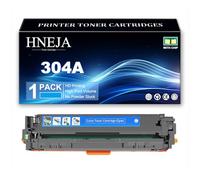 Cartouche Toner 304A, Cartouches Toner Compatibles CC530A CC531A CC533A CC532A pour HP CP2020 CP2024 CP2025 CP2026 CP2027 CP2024n CP2024dn CP2025n CP2025dn CP2025x Imprimantes,Cyan-1 Pack