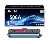Cartouche Toner 508A, Cartouches Toner Compatibles CF360A CF361A CF363A CF362A pour HP M552dn M553n M553X M553dn M577dn M577f M577z Imprimantes,Magenta-1 Pack