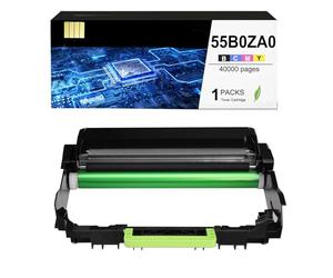 Cartouche Toner 55B0ZA0 Compatible pour Lexmark B3340dw MB3400 MB3442 MB3442i MS431 MS331dn B3442dw MS431dn