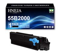 Cartouche Toner 55B2000, Cartouches Toner Haute Capacité 55B2H00 55B2X00 pour Lexmark MS331dn MX331adn MS431dn MX431adn MS431dw MX431adw Imprimantes,Black-3000 Pages