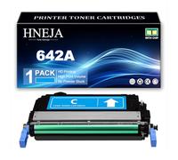 Cartouche Toner 642A, Cartouches Toner Compatibles CB400A CB401A CB403A CB402A pour HP CP4005 CP4005n CP4005dn Imprimantes,Cyan-1 Pack