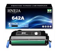 Cartouche Toner 642A, Cartouches Toner Compatibles CB400A CB401A CB403A CB402A pour HP CP4005 CP4005n CP4005dn Imprimantes,Black-1 Pack