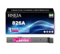 Cartouche Toner 826A, Cartouches Toner Compatibles CF310A CF311A CF313A CF312A pour HP M855dn M855xh Imprimantes,Magenta-1 Pack