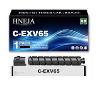 Cartouche Toner C-EXV65, Cartouches Toner Compatibles 5761C001 5762C001 5762C001 5764C001 pour Canon ImageRUNNER C3326i Imprimante,Black-1 Pack