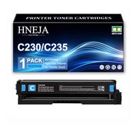 Cartouche Toner C235, Cartouches Toner Compatibles 006R04391 006R04392 006R04393 006R04394 pour Xerox C230 C235 Imprimante,Cyan-1 Pack