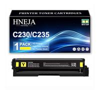 Cartouche Toner C235, Cartouches Toner Compatibles 006R04391 006R04392 006R04393 006R04394 pour Xerox C230 C235 Imprimante,Yellow-1 Pack