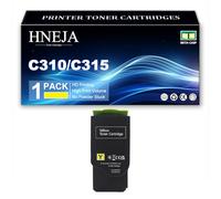 Cartouche Toner C310 C315, Cartouches Toner Compatibles 006R04364 006R04365 006R04366 006R04367 pour Xerox C310 C310DNI C310DNIM C315 C315DNI C315DNIM Imprimantes,Yellow-1 Pack