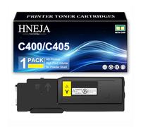 Cartouche Toner C400 C405, Cartouches Toner Compatibles 106R03529 106R03530 106R03531 106R03532 pour Xerox VersaLink C405 C400N C400DN C400DNM Imprimantes,Yellow-1 Pack