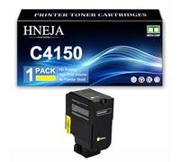 Cartouche Toner C4150, Cartouches Toner Compatibles 24B6519 24B6516 24B6517 24B6518 pour Lexmark C4150 Imprimante,Yellow-1 Pack