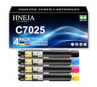 Cartouche Toner C7030, Cartouches Toner Compatibles 106R03737 106R03740 106R03739 106R03738 pour Xerox Versalink C7020 C7025 C7030 Imprimantes,4 Colors-1 Pack
