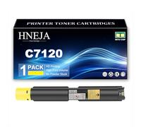 Cartouche Toner C7120, Cartouches Toner Compatibles 006R01824 006R01825 006R01826 006R01827 pour Xerox VersaLink C7120 C7125 C7130 Imprimantes,Yellow-1 Pack