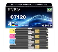 Cartouche Toner C7120, Cartouches Toner Compatibles 006R01824 006R01825 006R01826 006R01827 pour Xerox VersaLink C7120 C7125 C7130 Imprimantes,4 Colors-1 Pack