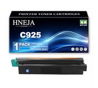 Cartouche Toner C925, Cartouches Toner Compatibles C925H2KG C925H2CG C925H2MG C925H2YG pour Lexmark C925 C925de X925 X925de Imprimantes,Cyan-1 Pack