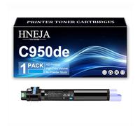 Cartouche Toner C950de, Cartouches Toner Compatibles C950X2KG C950X2CG C950X2MG C950X2YG pour Lexmark C950de C950dte Imprimante,Cyan-1 Pack