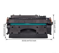 Cartouche Toner CF280A 80A Compatible pour hp M401dn Cartouche | Compatible M401n, M401d, M401dn, M401dw, M425dn, M425dw, remplacement parfait erreur