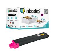 Inkadoo Toner compatible avec Kyocera/Mita 1T02K0CNL0 / TK-895C FS-C 8025 MFP FS-C 8020 MFP FS-C 8520 MFP FS-C 8525 MFP Magenta