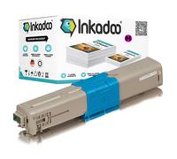Inkadoo Toner compatible avec OKI 44973534 / C301 Magenta C 301 DN MC 340 Series MC 332 DN MC 342 DNW MC 342 DN C 321 DN