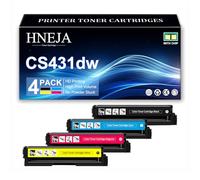 Cartouche Toner Compatible pour Lexmark CS331dw CX331adwe CS431dw CX431adw Imprimante, Cartouche Toner Haute Capacité Remplacement 20N2HK0 20N2HC0 20N2HM0 20N2HY0,4 Colors-1 Pack
