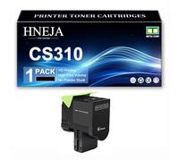 Cartouche Toner CS310, Cartouches Toner Compatibles 70C20K0 70C20C0 70C20M0 70C20Y0 pour Lexmark CS310n CS310dn CS410n CS410dn CS410dtn CS510de CS510dte Imprimantes,Black-1 Pack