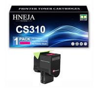 Cartouche Toner CS310, Cartouches Toner Compatibles 70C20K0 70C20C0 70C20M0 70C20Y0 pour Lexmark CS310n CS310dn CS410n CS410dn CS410dtn CS510de CS510dte Imprimantes,Magenta-1 Pack