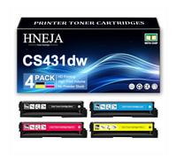 Cartouche Toner CS431dw, Cartouches Toner Compatibles 20N2HK0 20N2HC0 20N2HM0 20N2HY0 pour Lexmark CS331dw CX331adwe CS431dw CX431adw Imprimantes,4 Colors-1 Pack