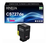 Cartouche Toner CS727de, Cartouches Toner Compatibles 75B20K0 75B20C0 75B20M0 75B20Y0 pour Lexmark CS727de CX727de CS728de Imprimante,Magenta-1 Pack