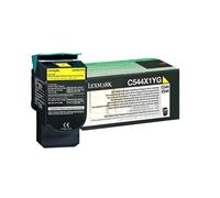 Cartouche Toner Jaune Lexmark C544X1YG Original – Programme Return – Rendement 4000 pages ISO/IEC 19798 – Dimensions 141x102x72mm – Poids 0.249kg