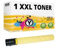Inkadoo Toner compatible avec Konica Minolta TN-321 Bizhub C224 C224e C284e C364e A33K250 Jaune