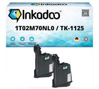 Cartouche toner pour Kyocera 1T02M70NL0/TK-1125 Contient 2x de FS-1061 Honda Dn